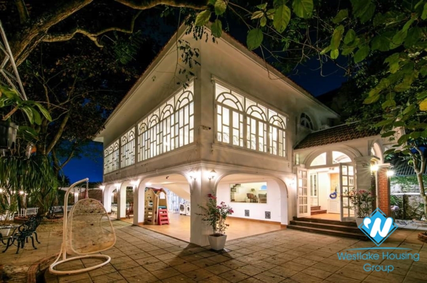 430sqm garden villa for rent in Long Bien district, Hanoi